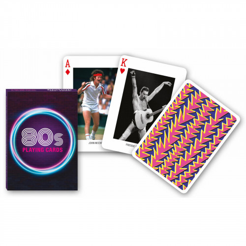 Carti de joc de colectie cu tema "The 80's"